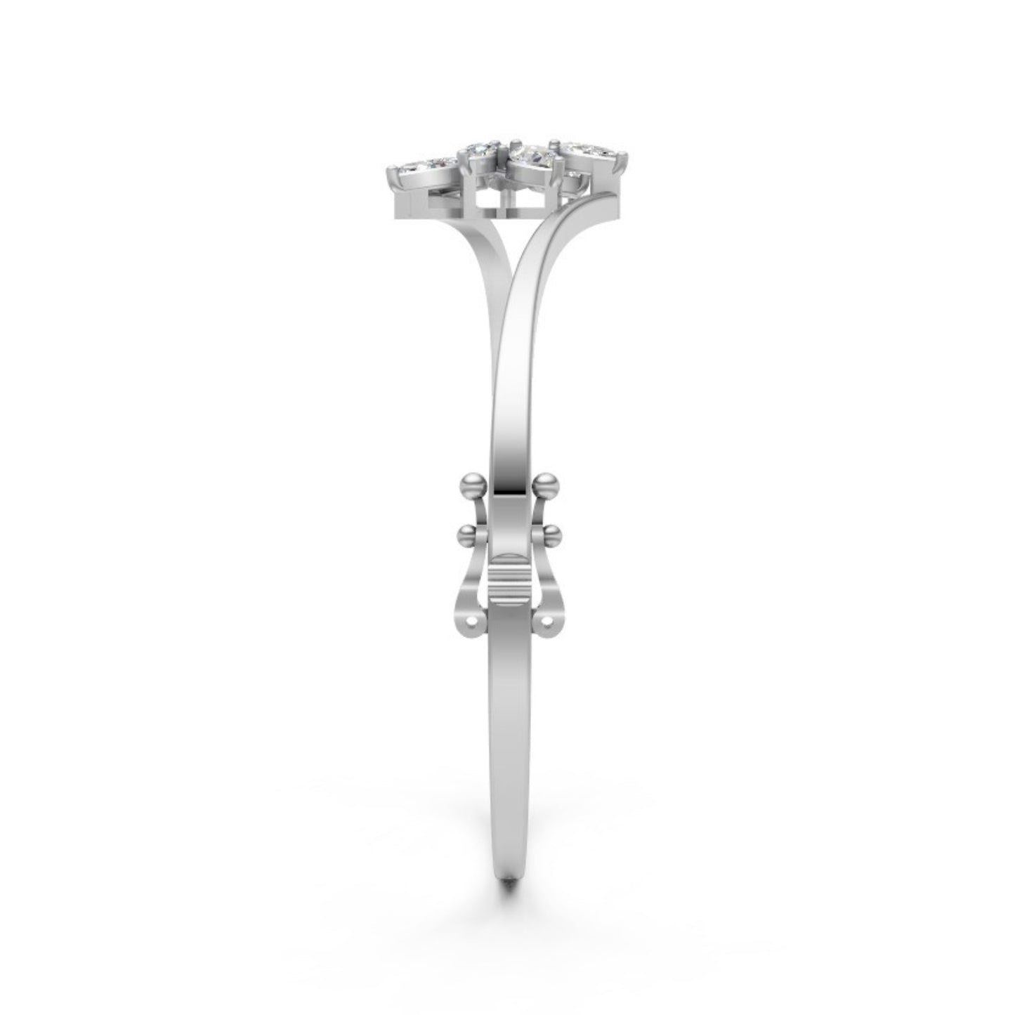 Floral Diamond Bracelet