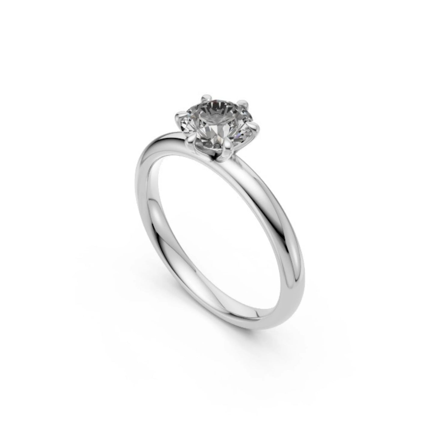 TimelessPolish Diamond Ring White Gold