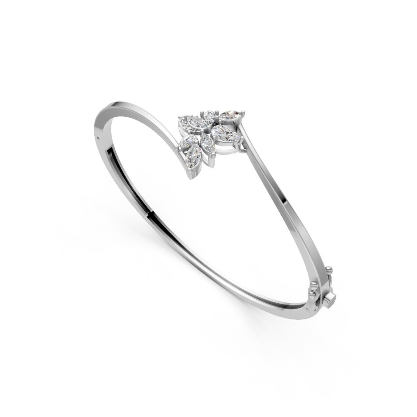 Floral Diamond Bracelet