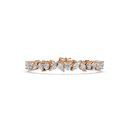 Pear Shape Diamond Bracelet