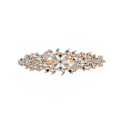 Floral Diamond Bracelet for Timeless Grace Rose Gold