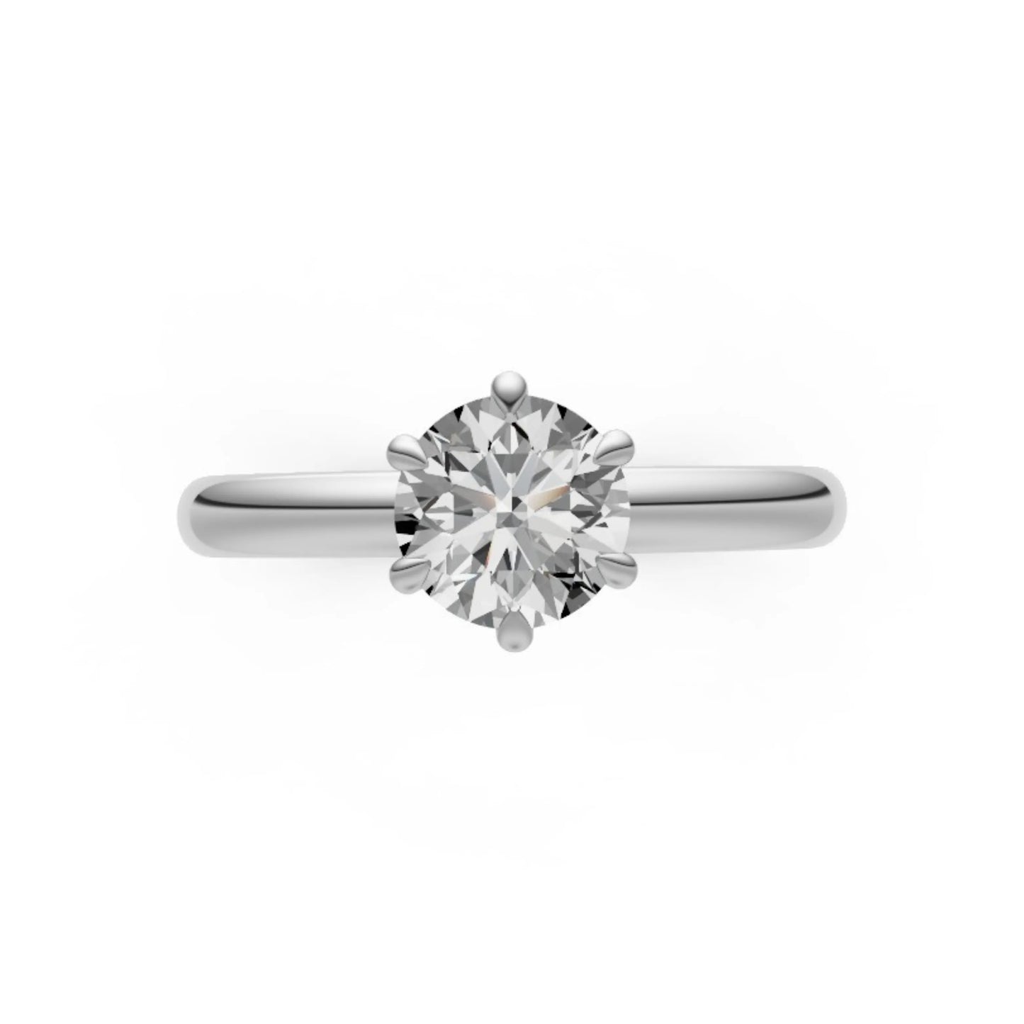 TimelessPolish Diamond Ring White Gold