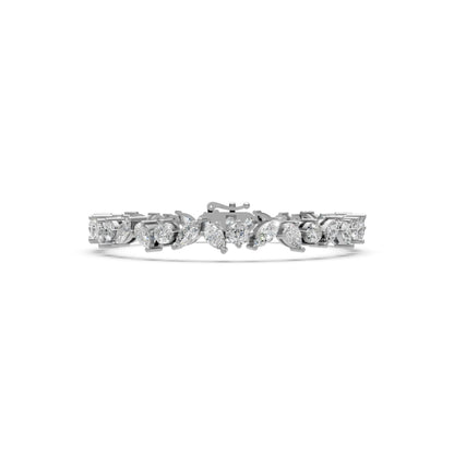 Pear Shape Diamond Bracelet