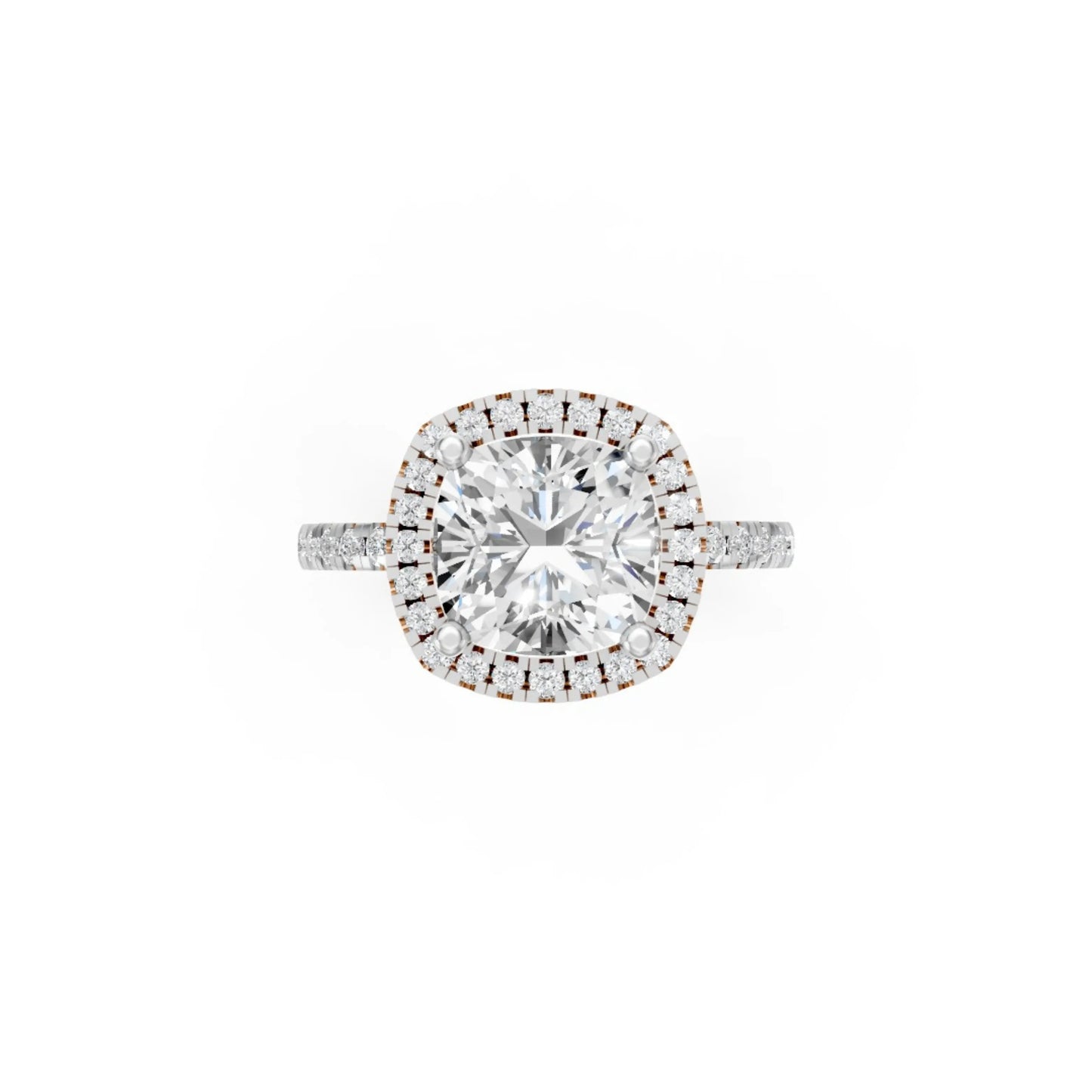Timeless Bloom Solitaire Ring Rose Gold