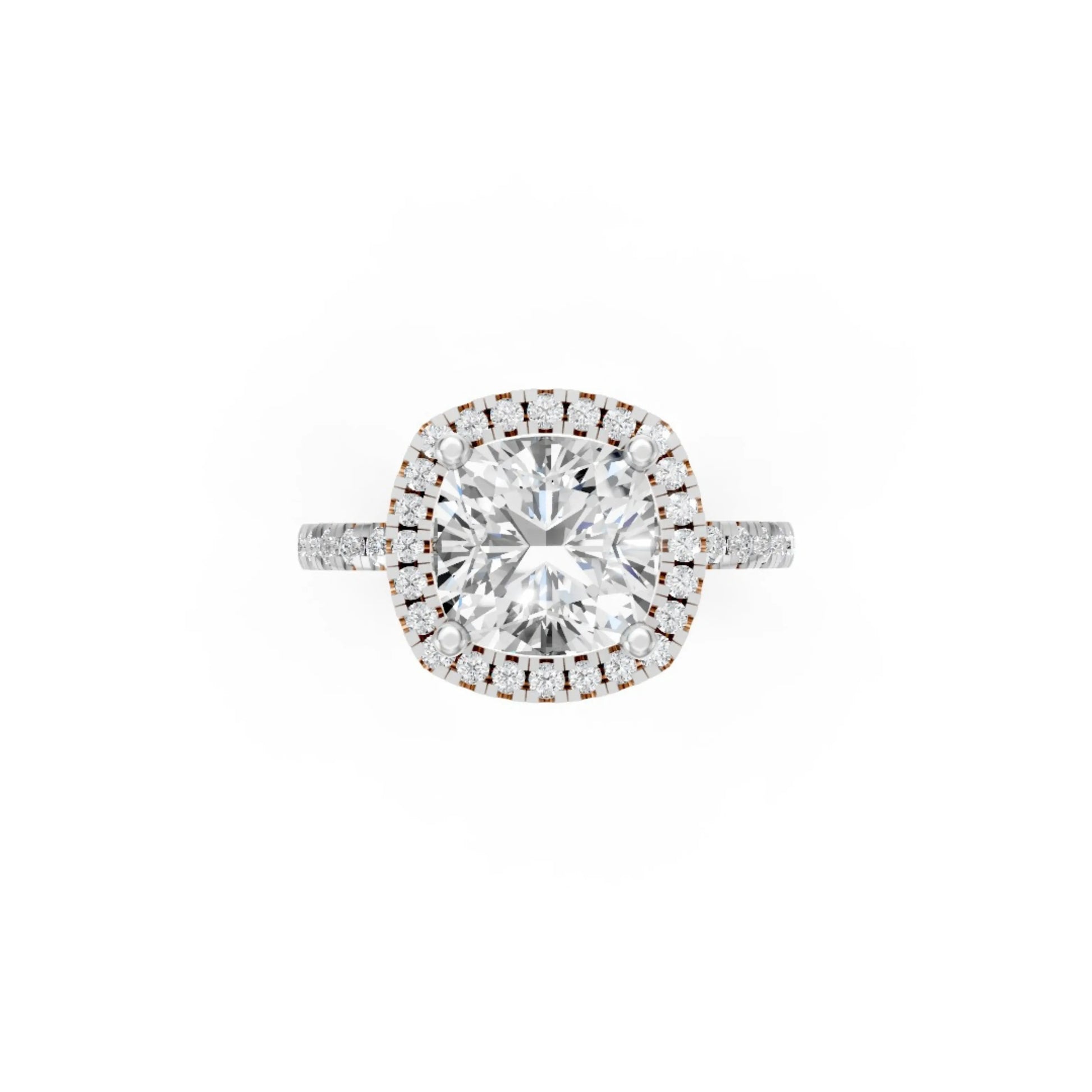 Timeless Bloom Solitaire Ring Rose Gold
