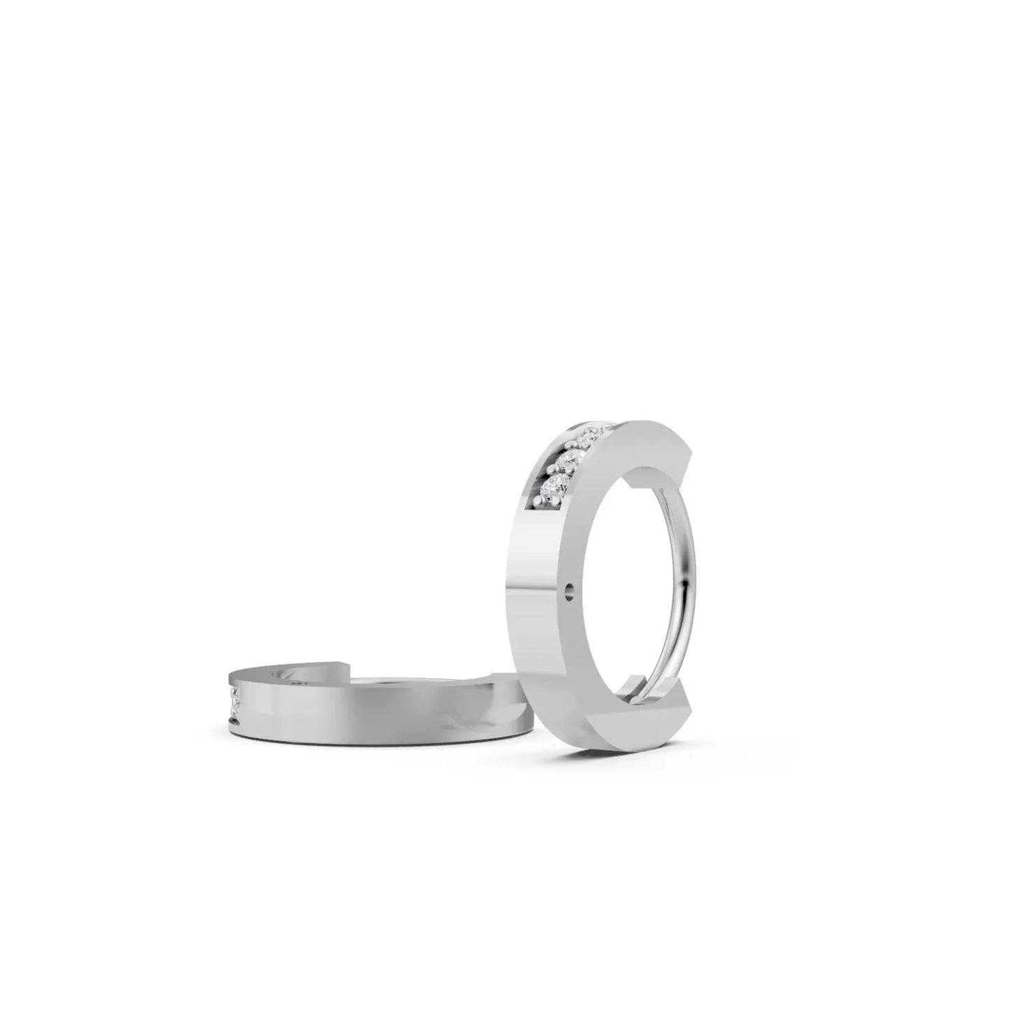Diamond jewellery RING White Gold